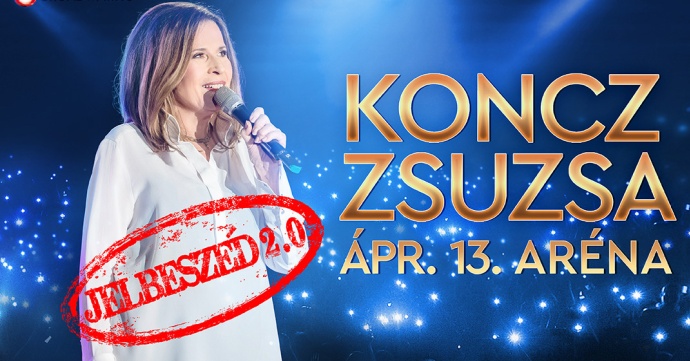 Koncz Zsuzsa 2024-ben a Sportarénában koncertezik - Jegyinfók itt!